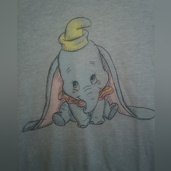 Gray Dumbo Graphic T-Shirt - XL - Picture 2 of 5